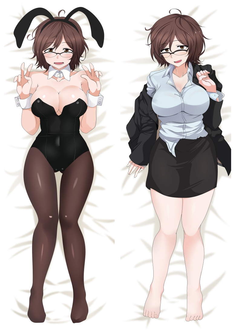 Dagashi Kashi Owari Hajime Anime Dakimakura Pillow Cover