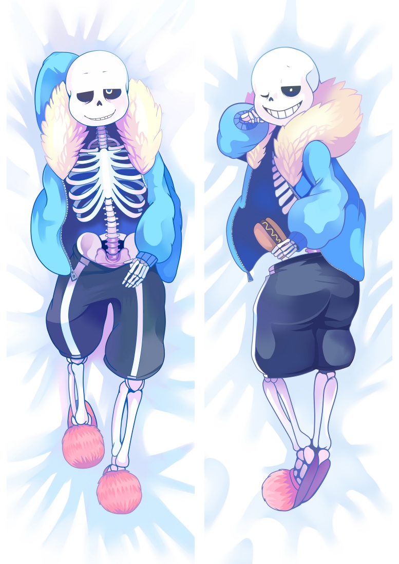 Undertale Sans Anime Dakimakura Pillow Cover