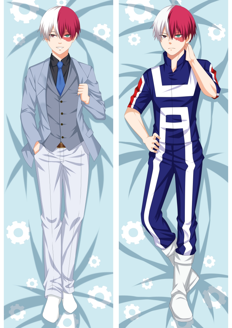 My Hero Academia Todoroki Shoto Anime Dakimakura Pillow Cover