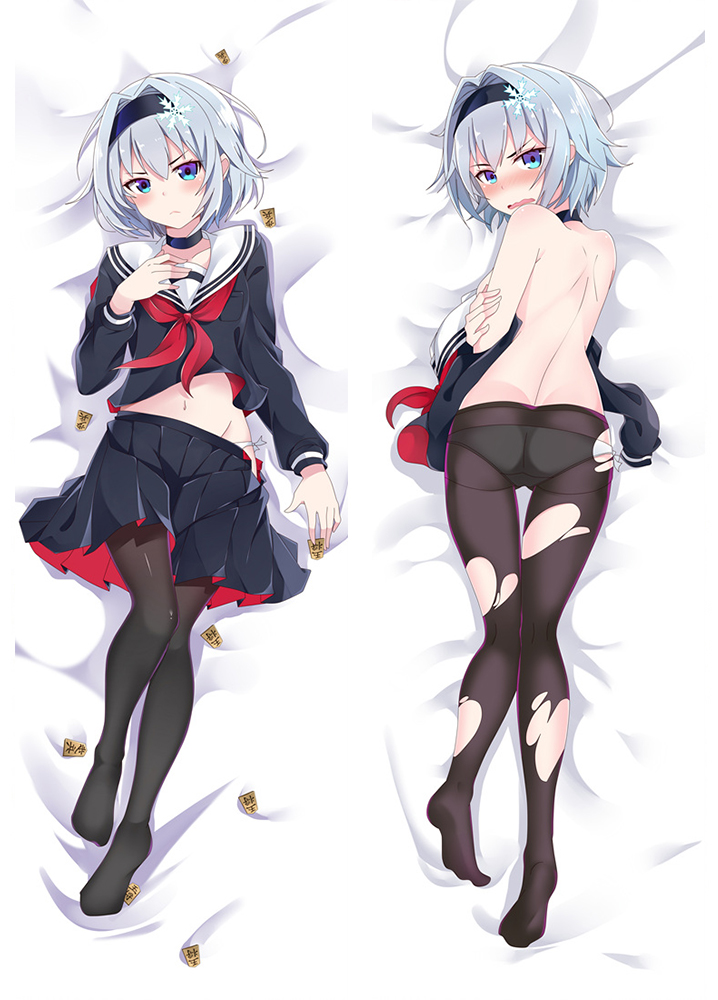 The Ryuo's Work is Never Done! Ginko Sora Anime Dakimakura Pillow Case