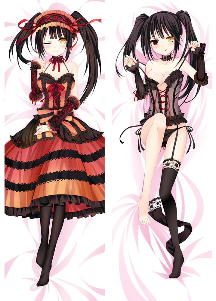 Date A Live Kurumi Tokisaki Anime Dakimakura Pillow Case