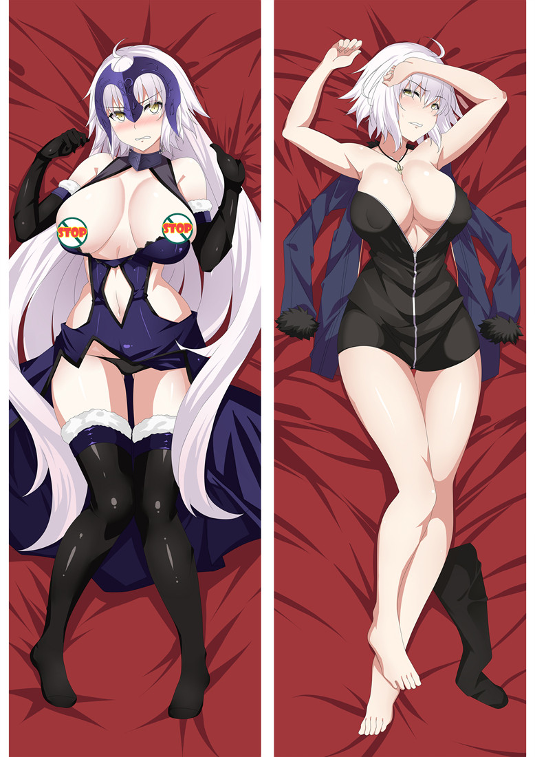 Fate Grand Order Jeanne d'Arc Alter Anime Dakimakura Pillow Cover