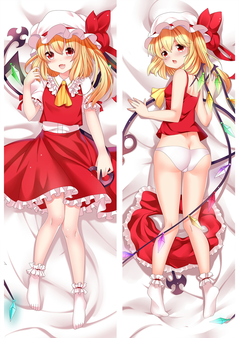 TouHou Project Flandre Scarlet Anime Dakimakura Pillow Cover
