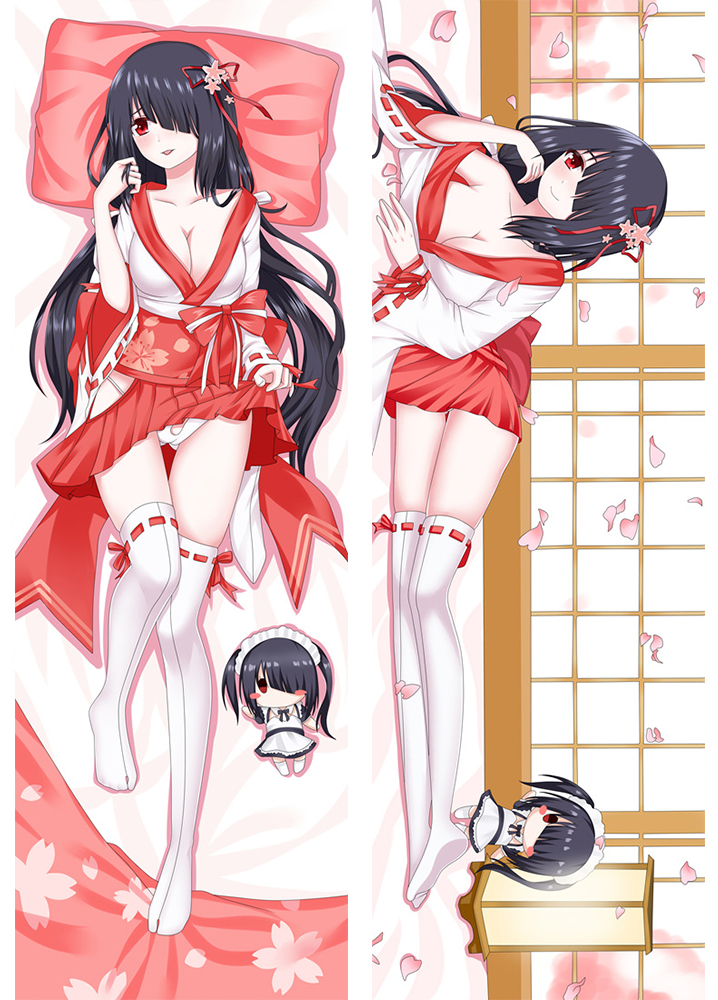 Date A Live Tokisaki Kurumi Anime Dakimakura Pillow Case