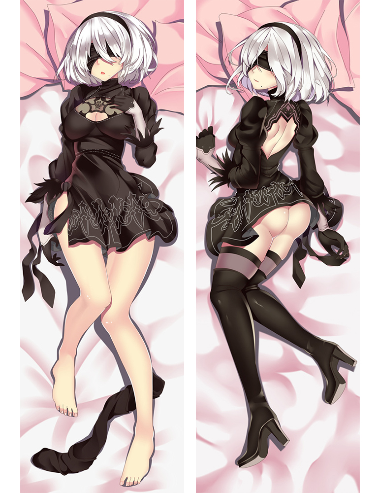 Nier: Automata YoRHa 2B Anime Dakimakura Hugging Pillow Cover