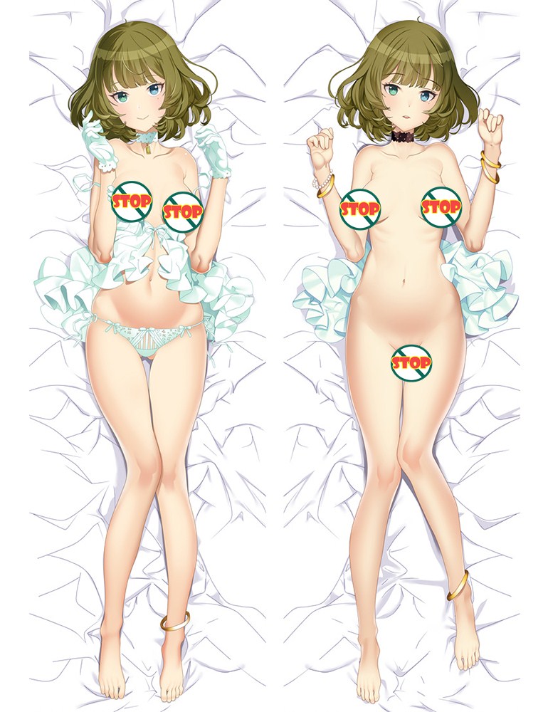 The Idolm@Ster Cinderella Girls Kaede Takagaki Anime Dakimakura Hugging Pillow Cover