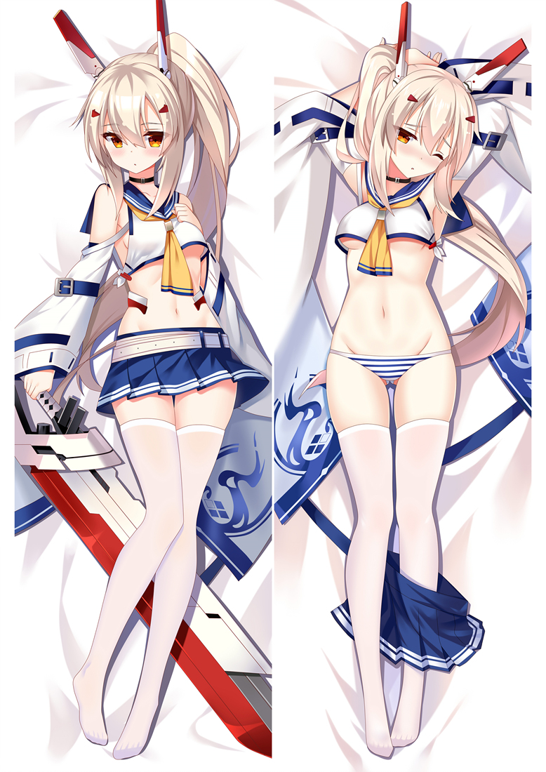 Azur Lane Ayanami Anime Dakimakura Pillow Cover H3797-A