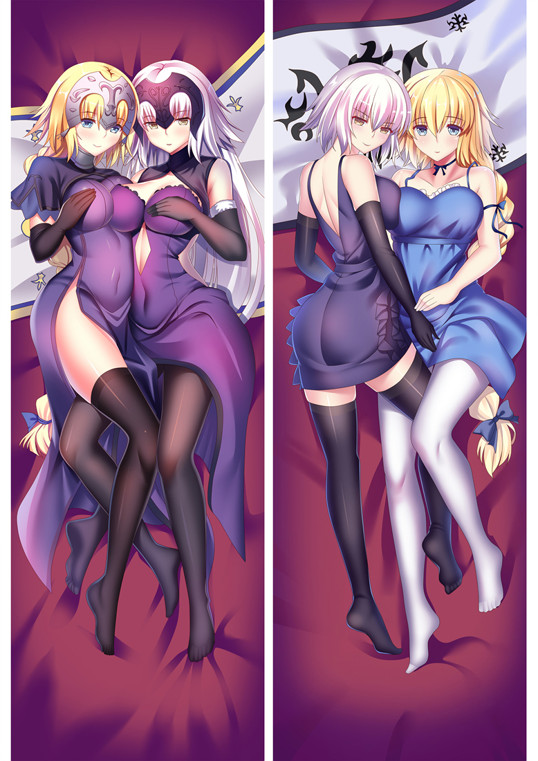 Fate Grand Order Jeanne d'Arc Alter Anime Dakimakura Pillow Cover Mgf-86001