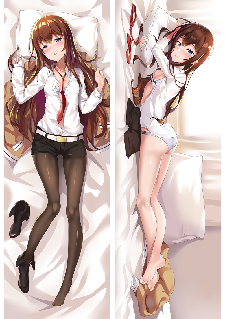 Steins Gate Kurisu Makise Anime Dakimakura Pillow Cover Mgf-86065