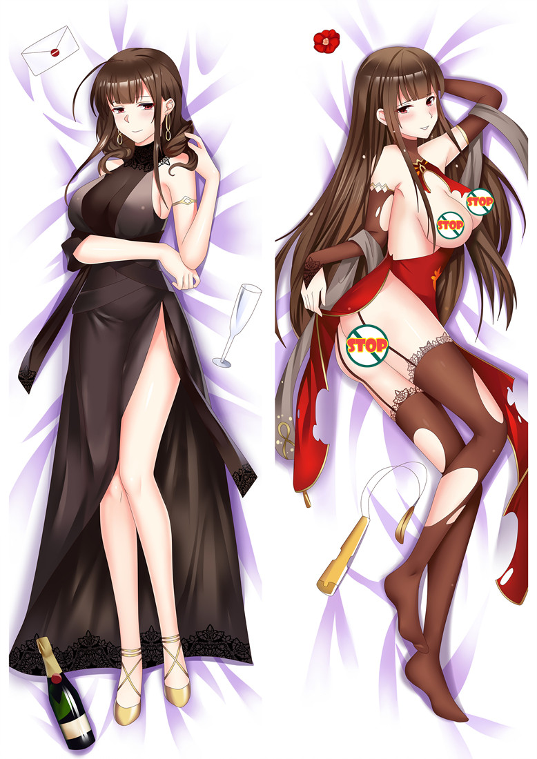 Girls' Frontline DSR-50 Anime Dakimakura Pillow Cover H3820-B