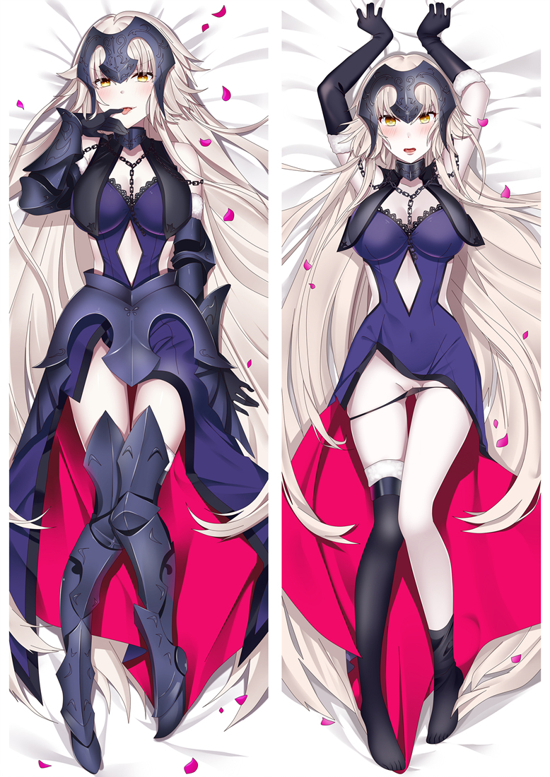 Fate Grand Order FGO Jeanne d'Arc alter Anime Dakimakura Pillow Cover Mgf-87005