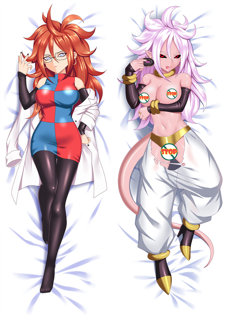 Dragon Ball FighterZ Android 21 Anime Dakimakura Pillow Cover Mgf-87015