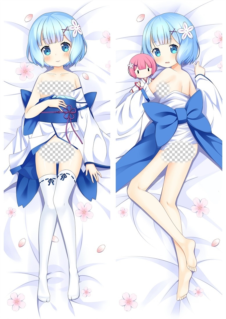 Re:Zero Starting Life in Another World Rem Anime Dakimakura Pillow Cover