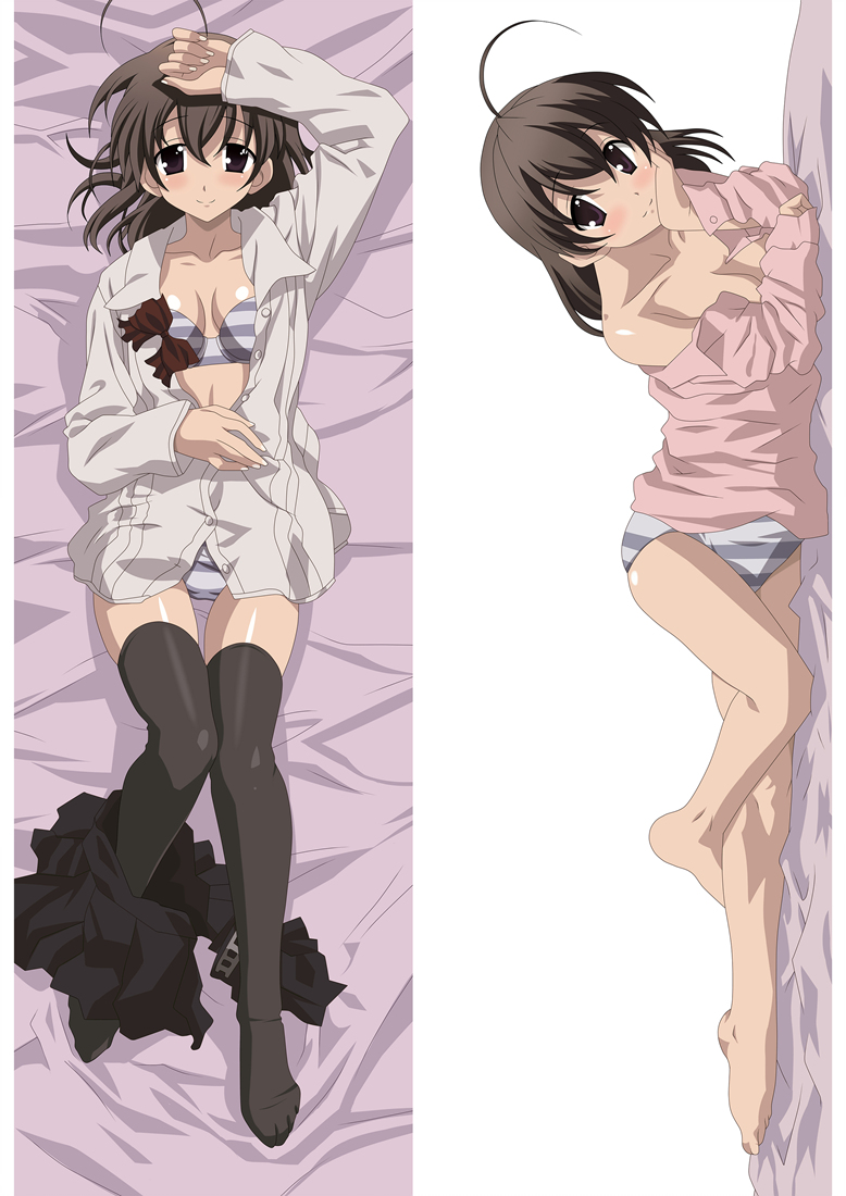 School Days Saionji Sekai Anime Dakimakura Pillow Cover