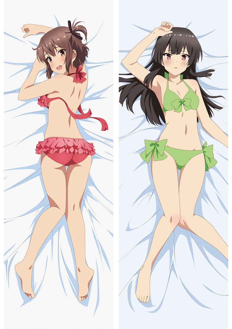 Katana Maidens ~ Toji No Miko Etō Kanami&Jūjō Hiyori Anime Dakimakura Pillow Cover 88042