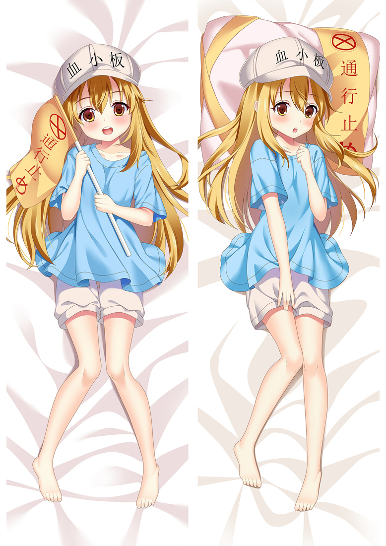 Cells at Work! Platelet Anime Dakimakura Pillow Cover 88043
