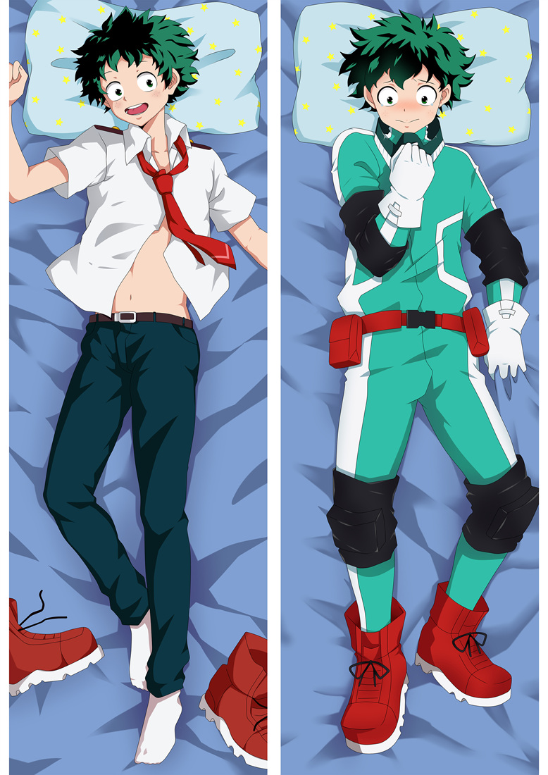 My Hero Academia Izuku Midoriya Anime Dakimakura Pillow Cover 88052