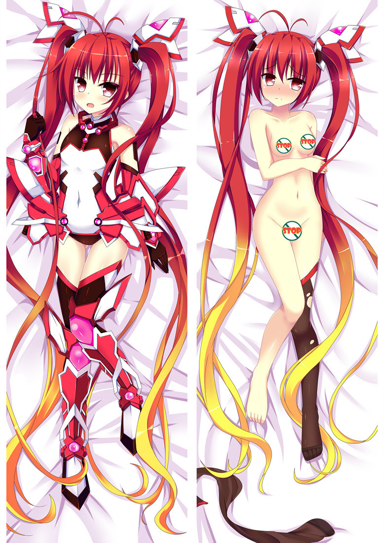 Gonna be the Twin-Tail!! Tail Red Anime Dakimakura Pillow Case 88065