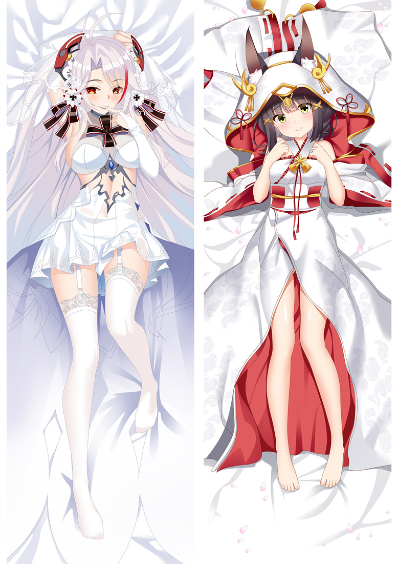 Azur Lane Nagato Anime Dakimakura Pillow Cover