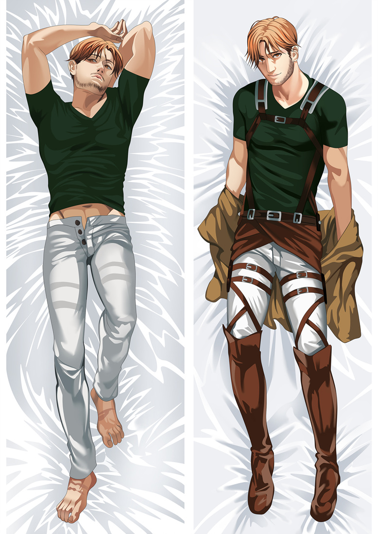 Attack on Titan Mike Zacharius Anime Dakimakura Pillow Cover