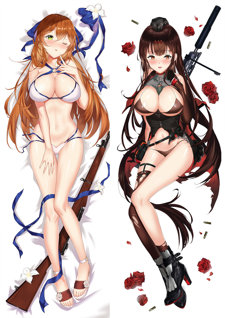 Girls' Frontline Anime Girl Body Pillow Case Cover