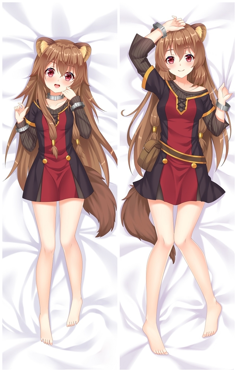 The Rising of the Shield Hero: The Manga Companion Raphtalia 3D Detachable Pillow Cover（Including 3D Breasts or Hips）