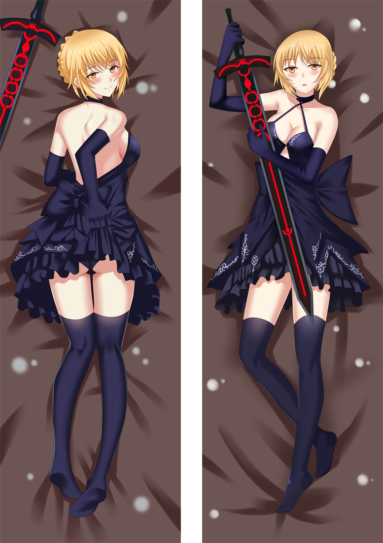 Fate/Grand Order Arturia Pendragon Saber Anime Dakimakura Pillow Cover