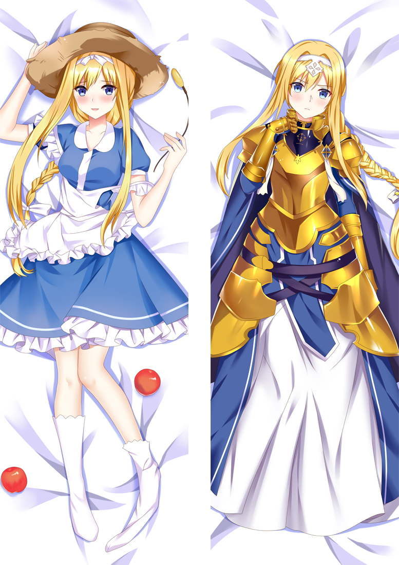Sword Art Online Alice Zuberg Anime Dakimakura Pillow Cover H3883-A