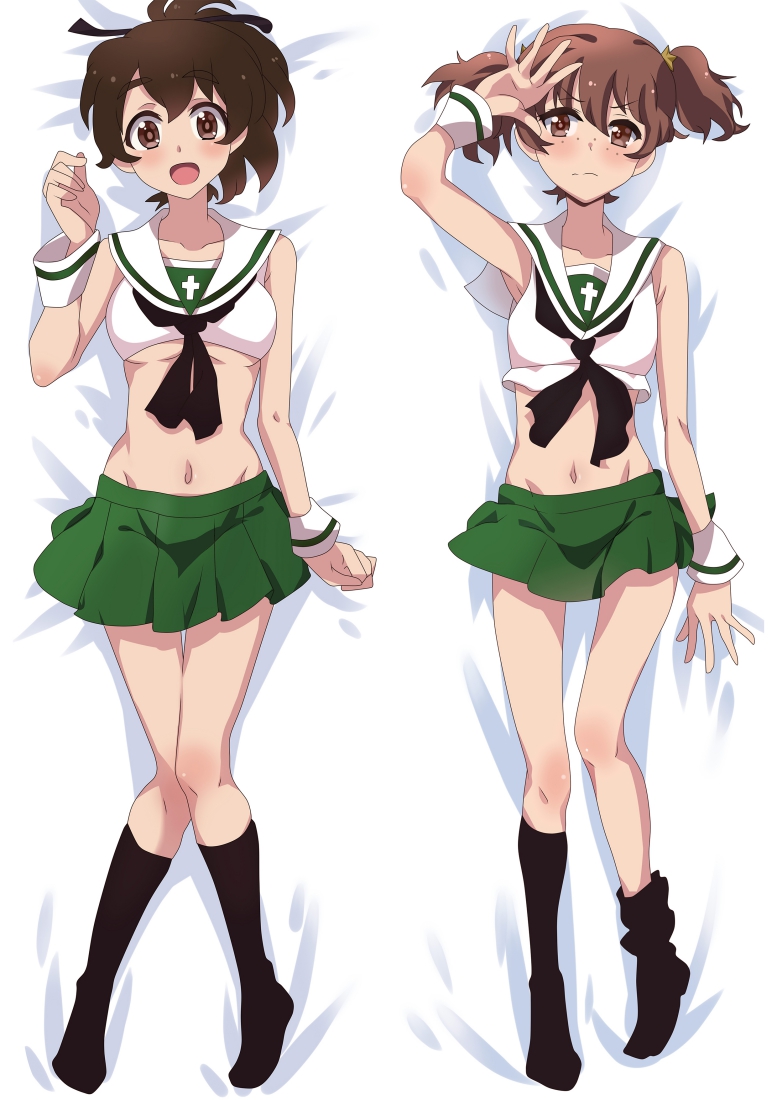 Girls und Panzer Momo Kawashima Anime Dakimakura Pillow Cover