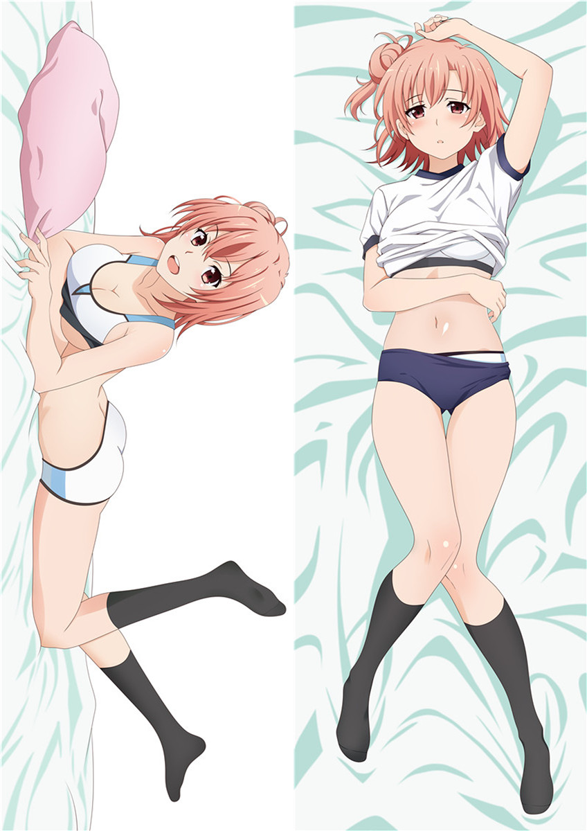 My Youth Romantic Comedy Is Wrong, As I Expected Yui Yuigahama Anime Dakimakura Pillow Cover