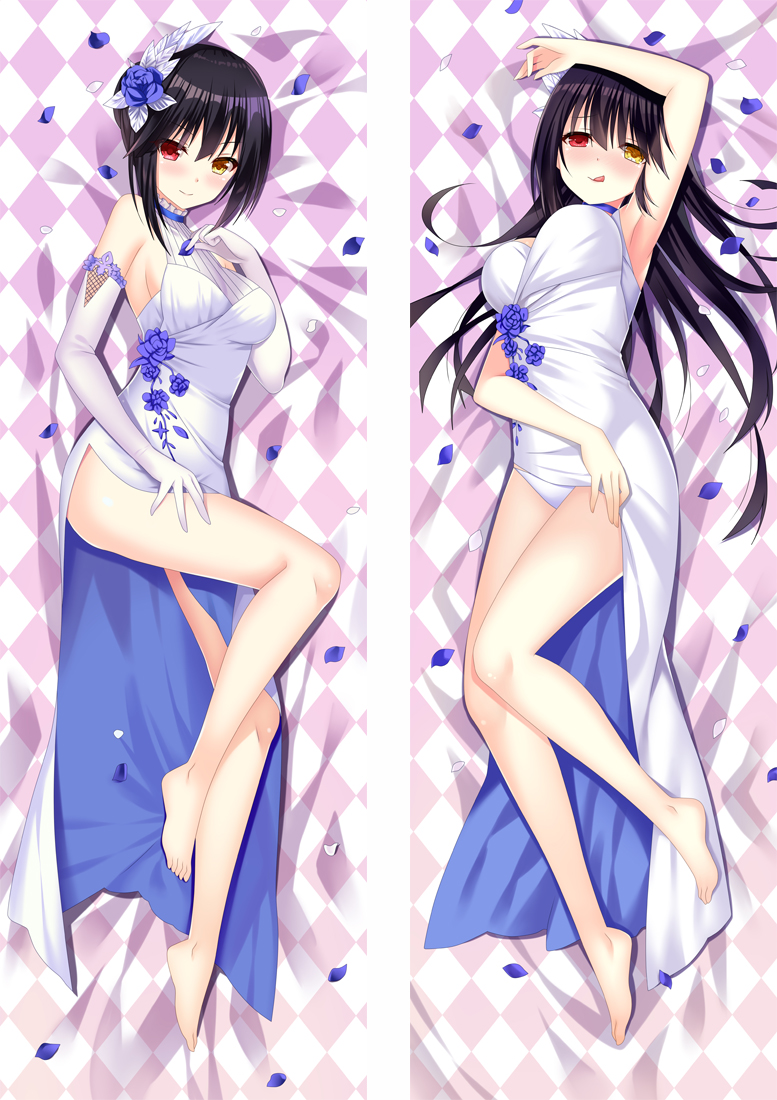 Date A Live Nightmare Tokisaki Kurumi Anime Dakimakura Pillow Cover