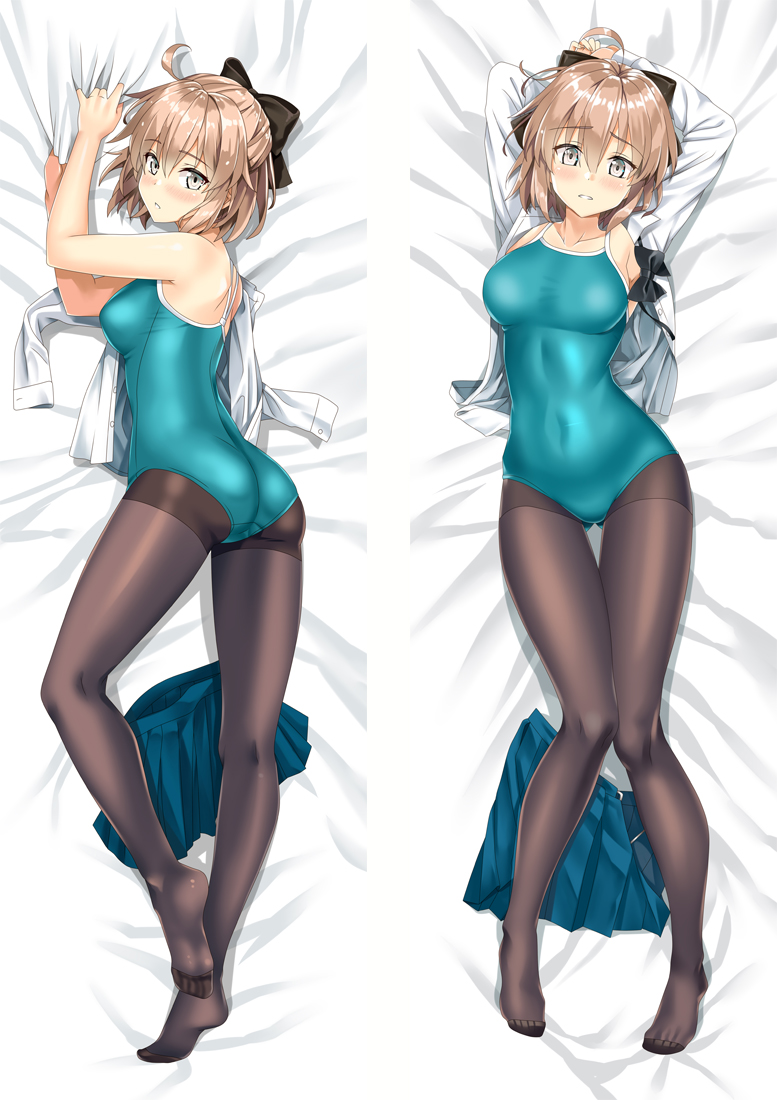 Fate/Grand Order FGO Okita Souji Saber Anime Dakimakura Pillow Cover