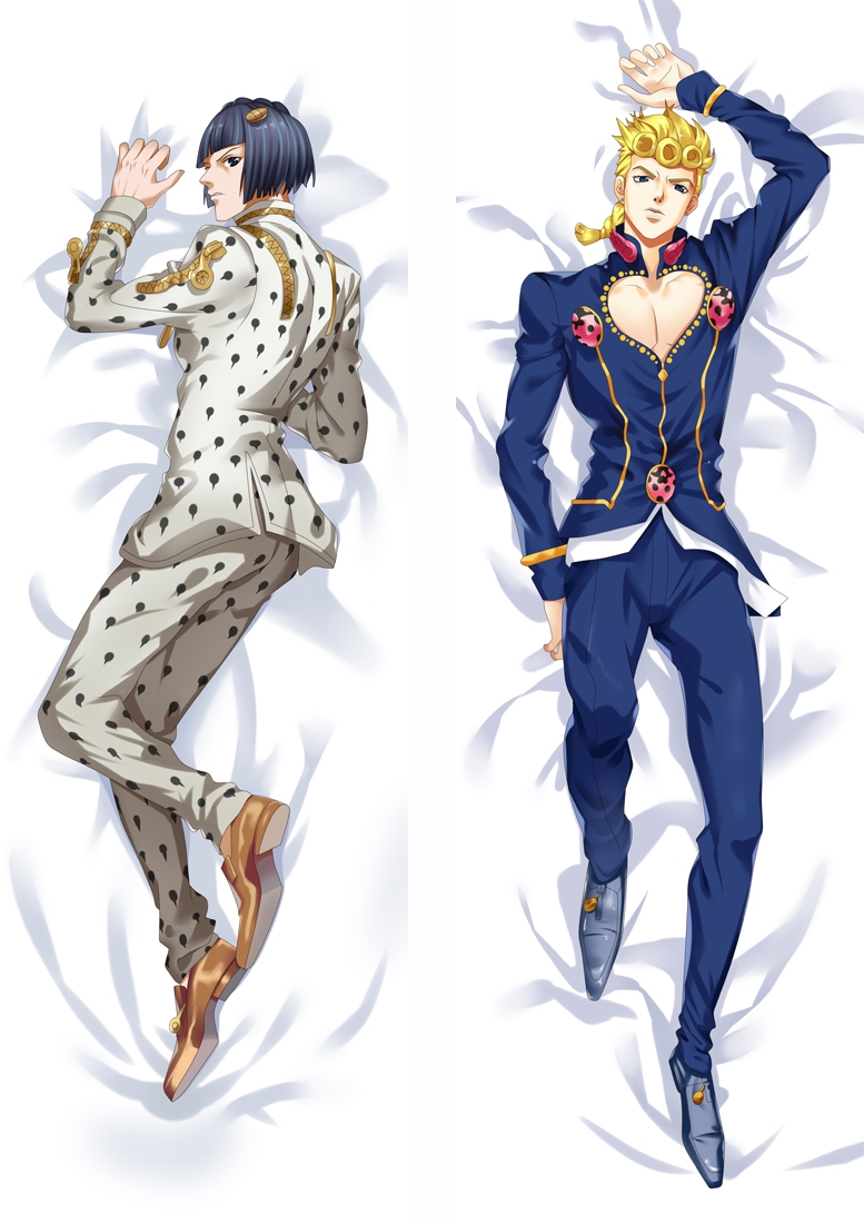 JoJo's Bizarre Adventure Golden Wind Anime Dakimakura Pillow Cover