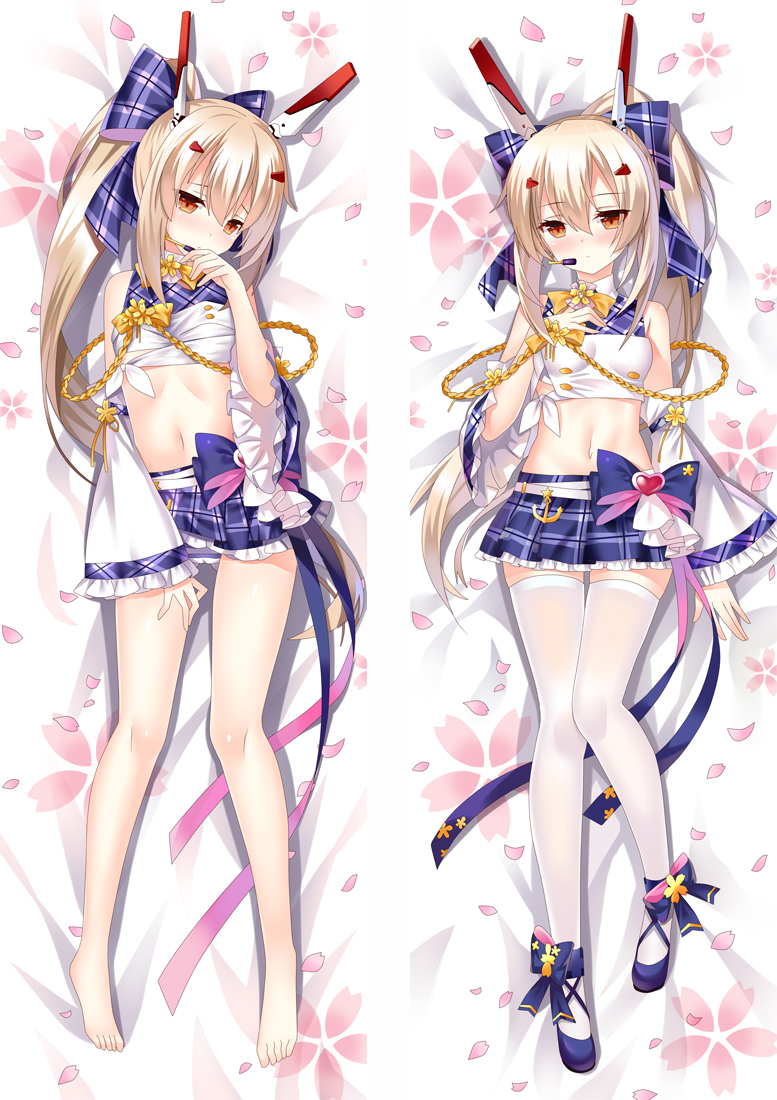 Azur Lane Ayanami Anime Dakimakura Pillow Cover H4018-A