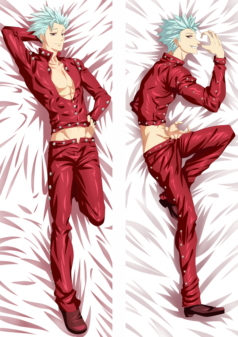 The Seven Deadly Sins Ban Anime Dakimakura Pillow Cover
