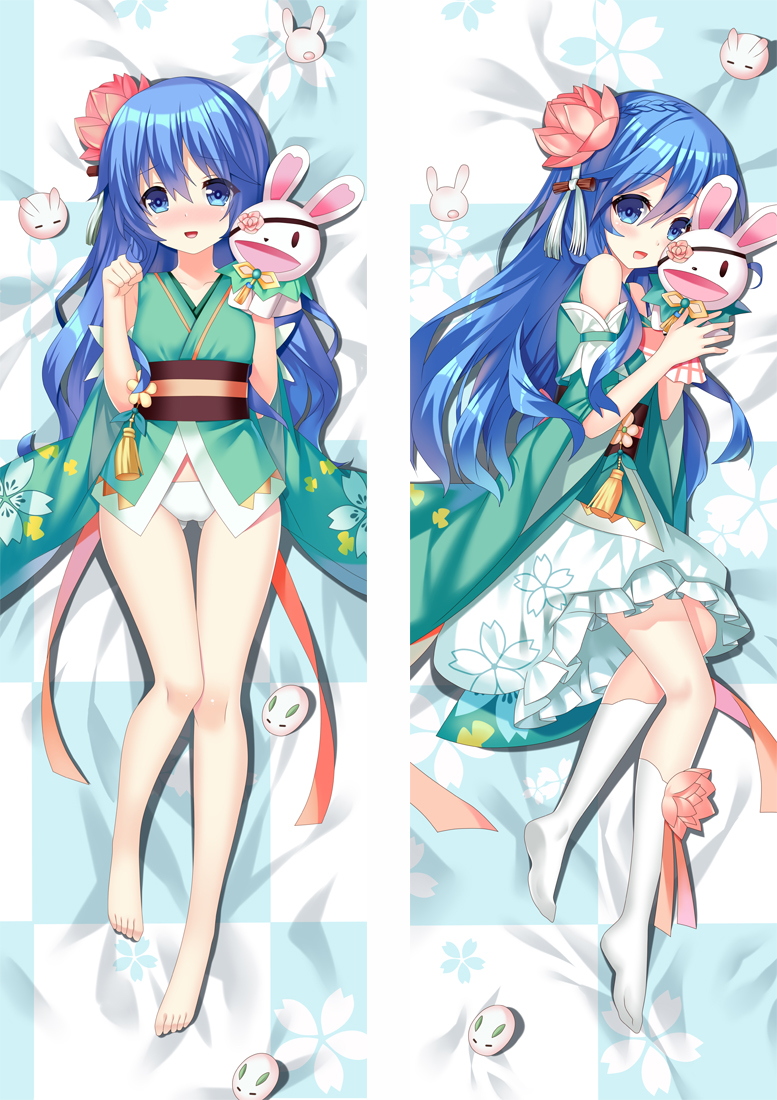 Date A Live Himekawa Yoshino Anime Dakimakura Pillow Cover