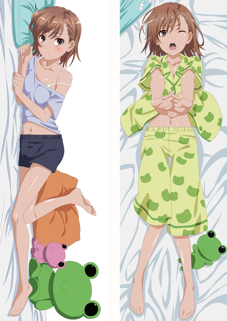 A Certain Scientific Railgun Mikoto Misaka Anime Dakimakura Pillow Cover H4029