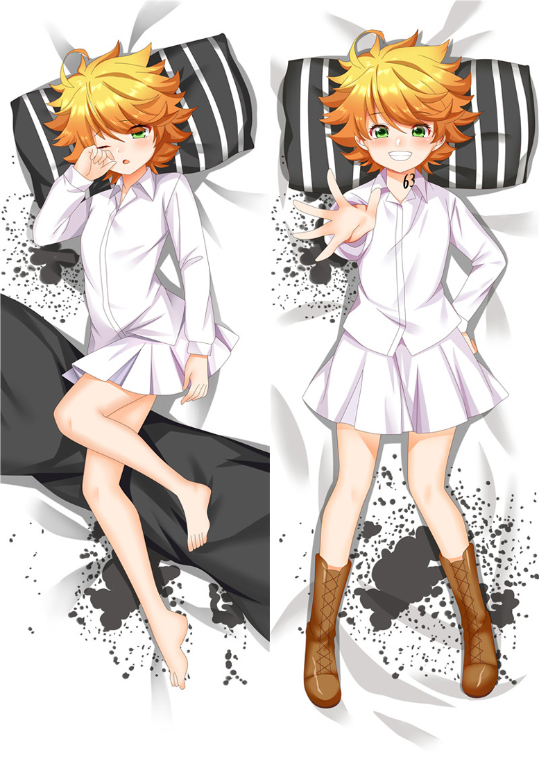 The Promised Neverland Emma Anime Dakimakura Pillow Cover H3926-A
