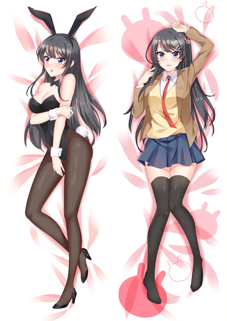Rascal Does Not Dream of Bunny Girl Senpai Anime Dakimakura Pillow Cover H3886-A
