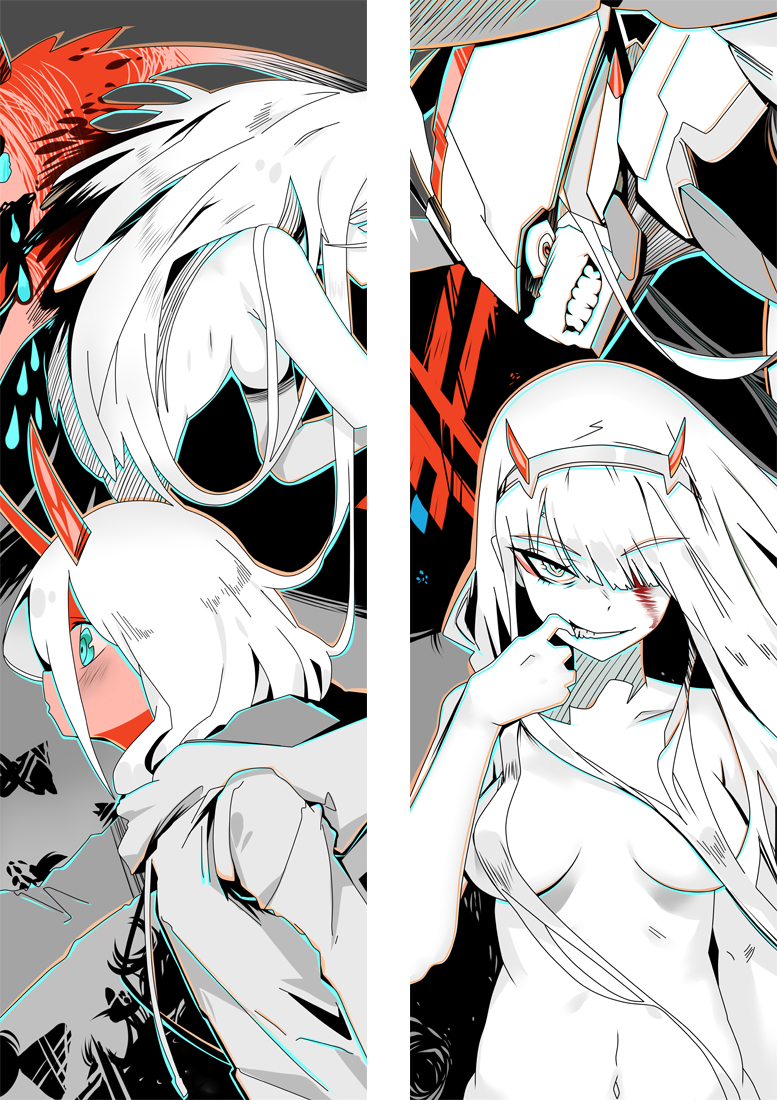 Darling in the Franxx Zero two 002 Anime Dakimakura Pillow Cover