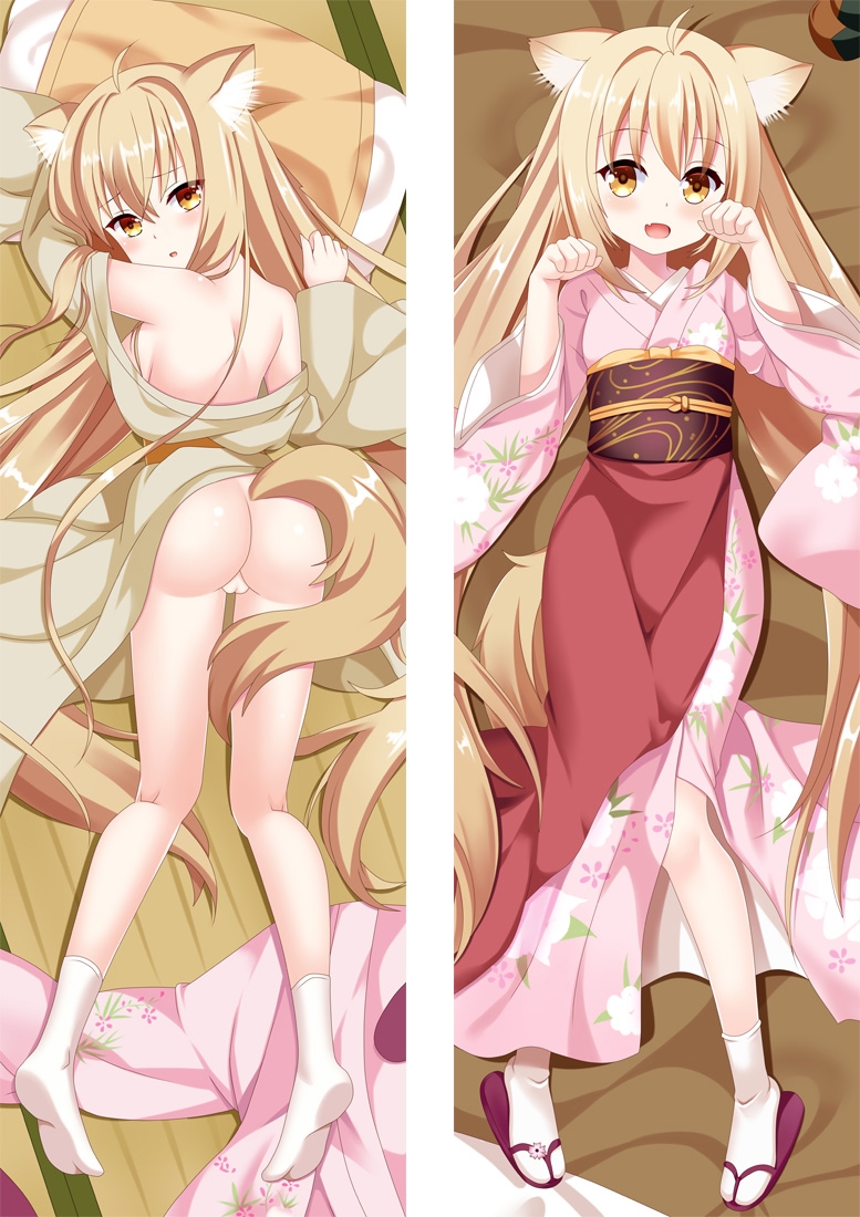 Konohana Kitan Yuzu Anime Dakimakura Pillow Cover