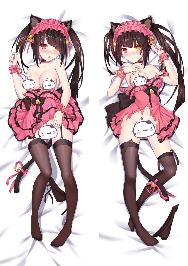 Date A Live Nightmare Tokisaki Kurumi Anime Dakimakura Pillow Cover