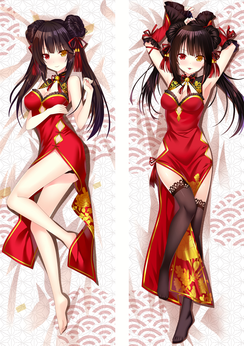 Date A Live Nightmare Tokisaki Kurumi Anime Dakimakura Pillow Cover