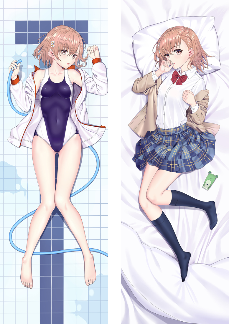 A Certain Scientific Railgun Mikoto Misaka Anime Dakimakura Pillow Cover