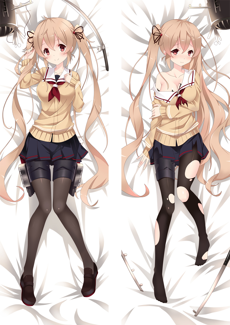 Kantai Collection Yūdachi Anime Dakimakura Pillow Cover