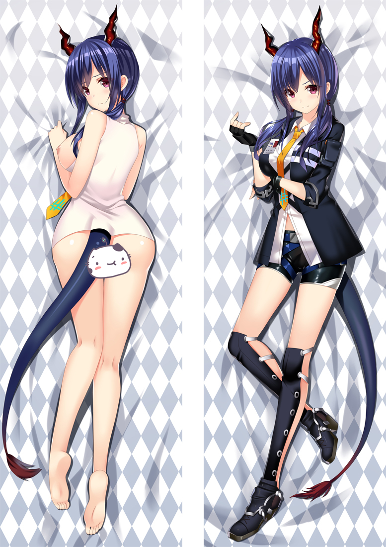 Arknights Ch'en Anime Dakimakura Pillow Cover H3984-B
