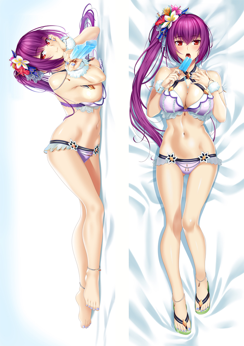 Fate Grand Order Scathach Anime Dakimakura Pillow Cover