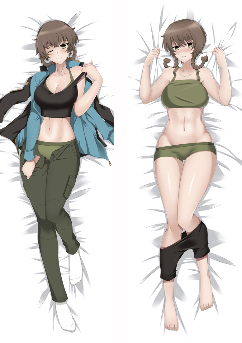 Steins;Gate Suzuha Amane Anime Dakimakura Pillow Cover