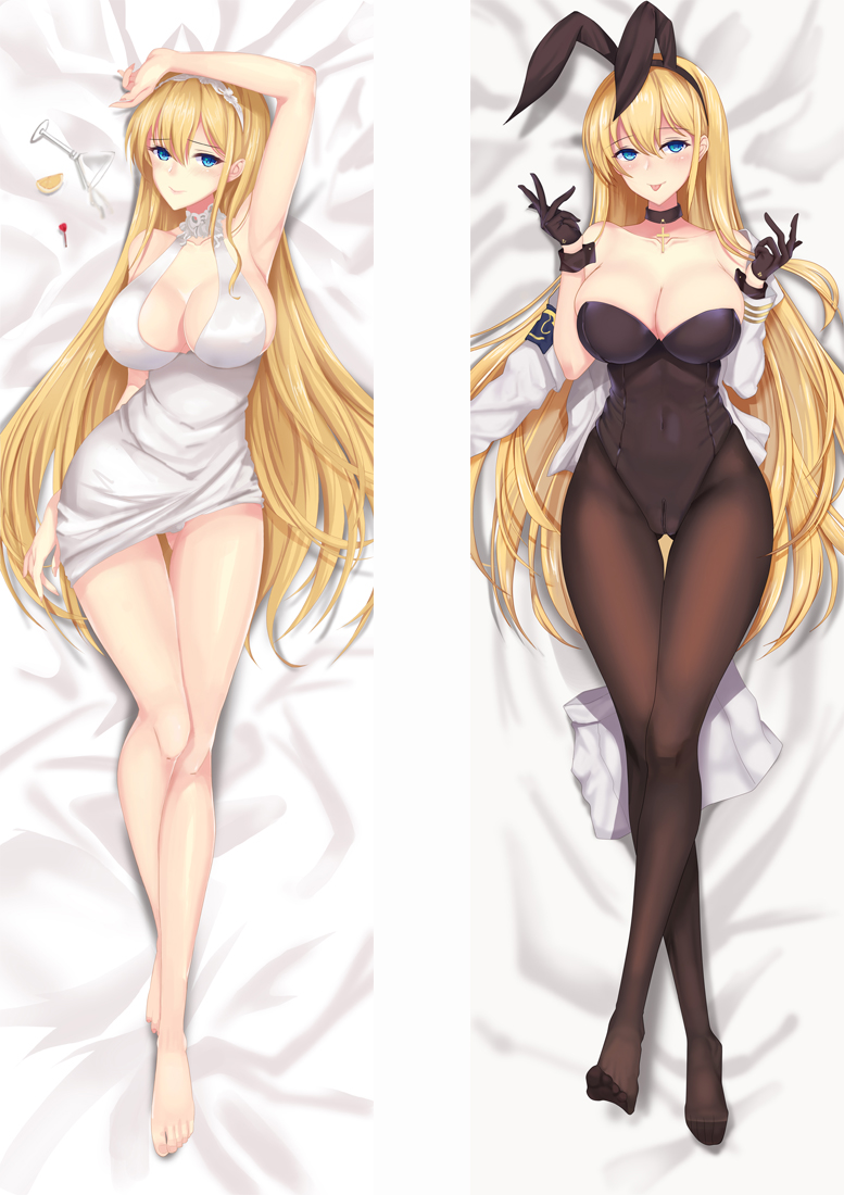 Azur Lane North Carolina Anime Dakimakura Pillow Cover