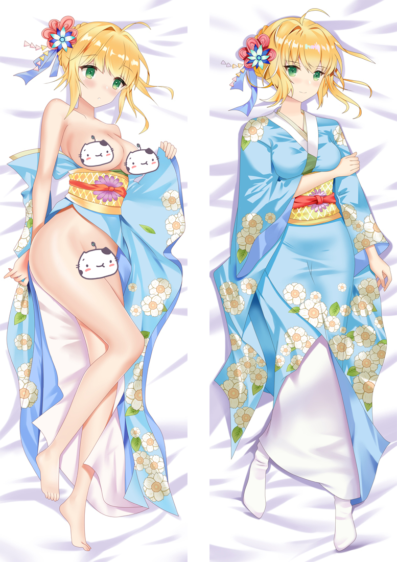 Fate/Grand Order FGO Arutoria Pendoragon Archer saber Anime Dakimakura Pillow Cover H3922B